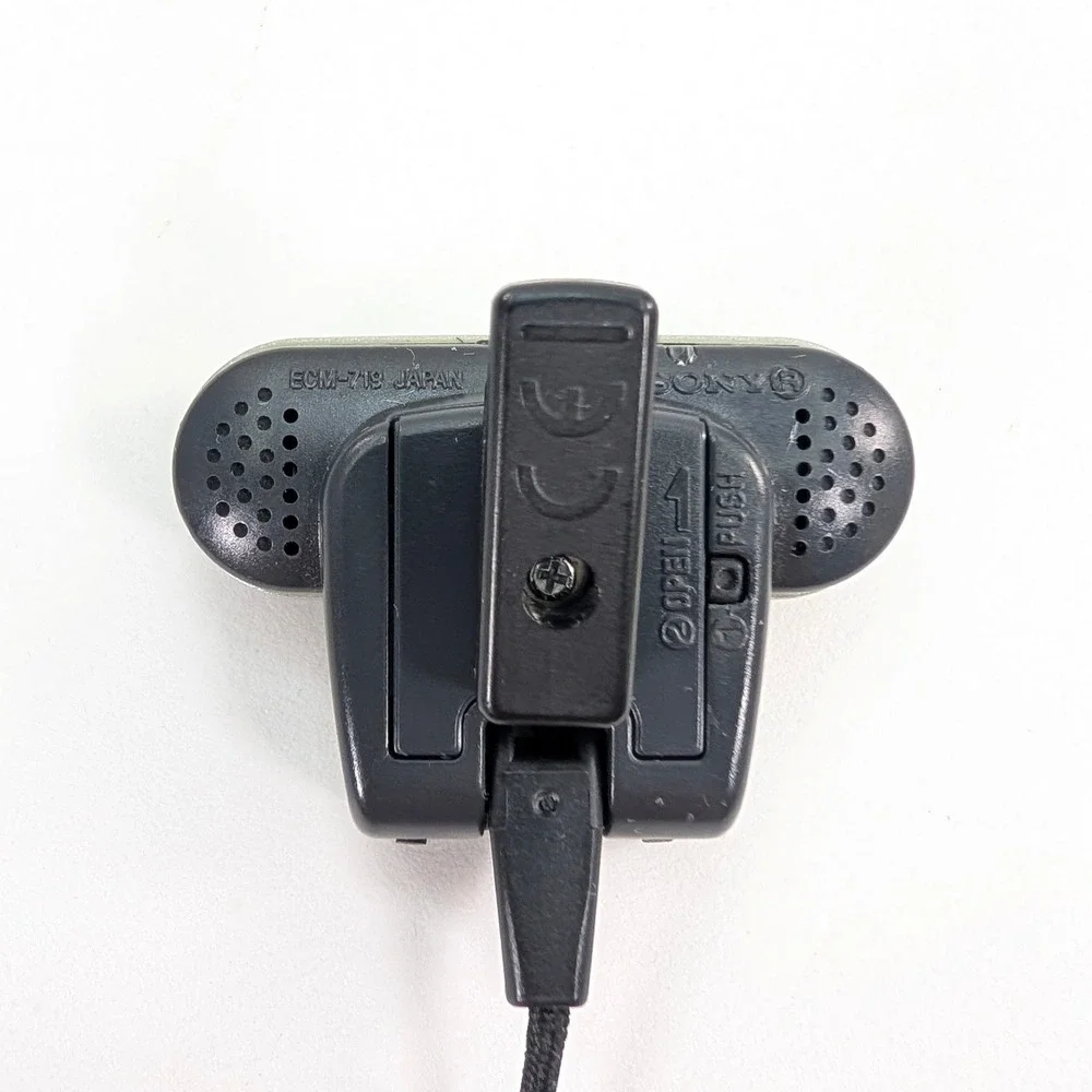 Sony ECM-719 Electret Condenser Stereo Microphone Voice‎ Music Made in Japan